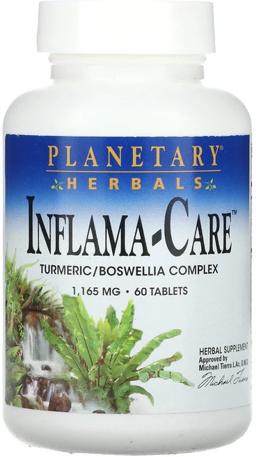 몸관리하세요 겨울입니다 Planetary Herbals Inflama-Care 1165mg 60정(1정당 582mg) 특별관리진행, PlanetaryHerbalsInflamaCare116, 1개 - 쿠팡