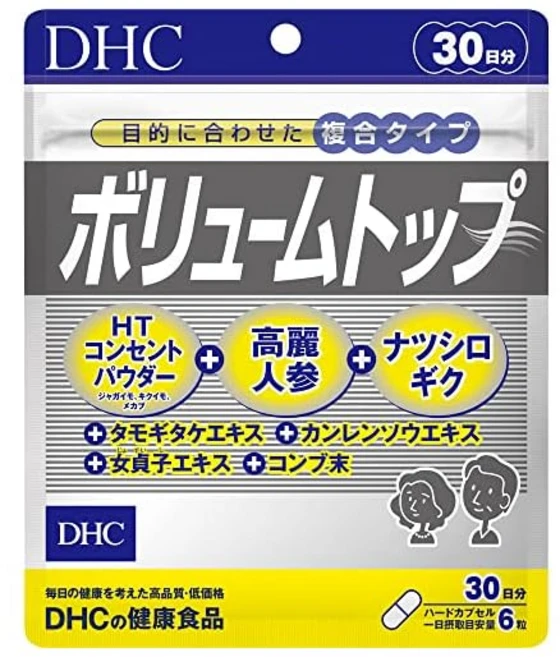 DHC 볼륨 탑 상품 ID: B004BRR164, 180정 - 쿠팡