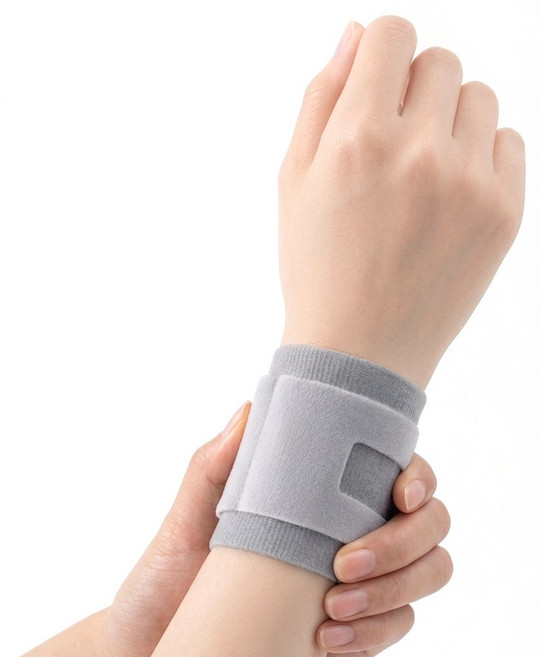 프리파워 얇은 손목보호대 초강고정 임산부 건초염 예방 터널증후군 완화 좌우 겸용 손목보호대 테니스 골프 운동필수1P