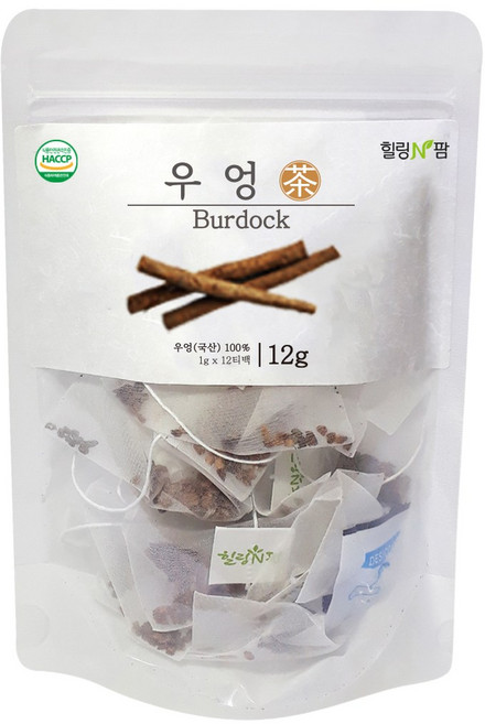 국산 우엉차 12티백, 1g, 12개, 12개입, 1개, 1g