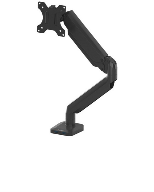 펠로우즈 플래티넘 싱글 모니터암, 1 COLOR(블랙), 1개