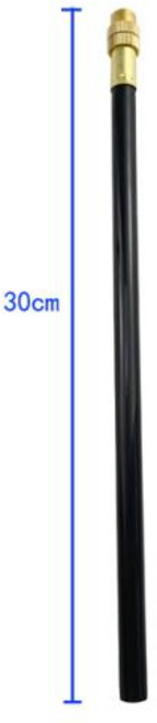 노란색 구리 미스트 깍지 구부러지지 않는 범용 스프레이 깍지 정원 가습 분무기 8mm 50 개, 2) 50pcs 30cm nozzle