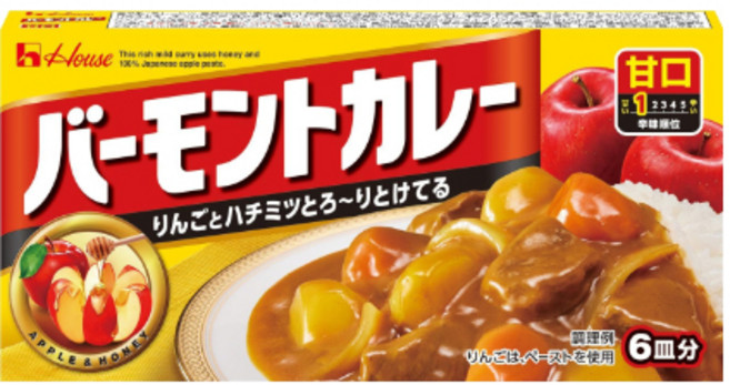 하우스푸드 바몬드 카레 순한맛, 1개, 115g