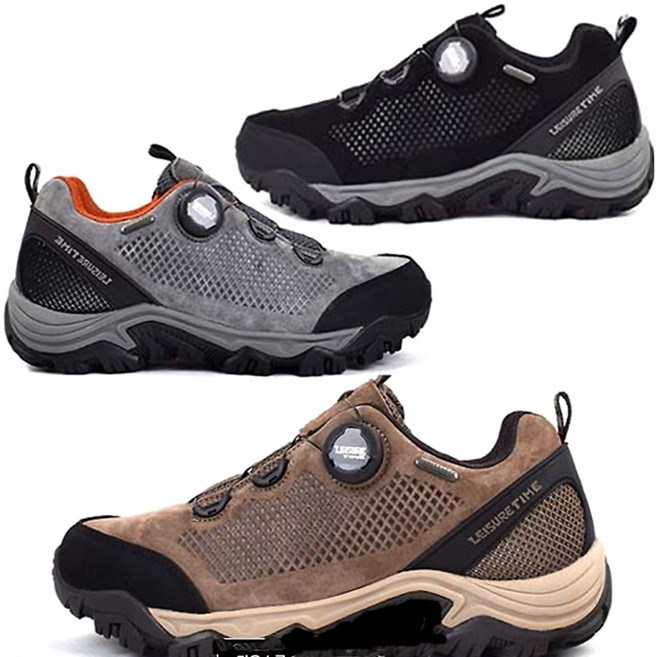 (레져타임) 판다 방수 트레킹화 남성등산화 사계절용 작업화 운동화