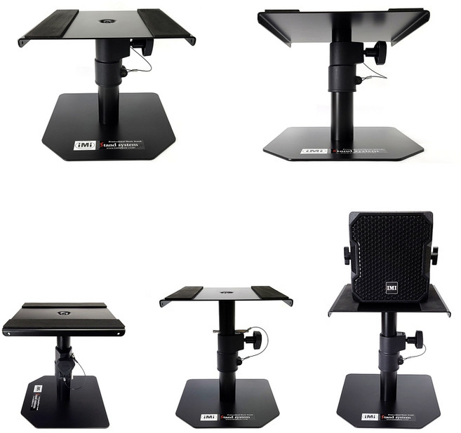 튼튼한 IMI 책상용 탁상용 데스크용 모니터 스피커 스탠드 거치대 받침대