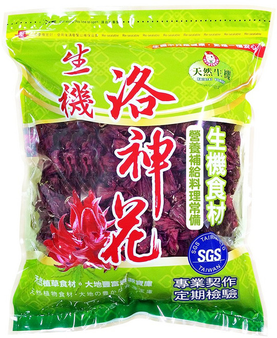 台灣和樂 生機洛神花_乾燥洛神花, 300g, 1個, 1個裝