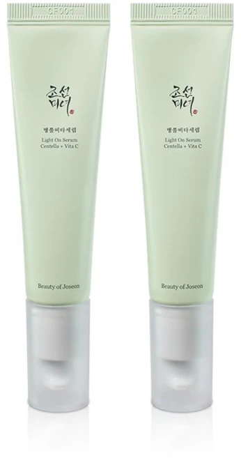 조선미녀 병풀비타세럼 30ml /병풀추출물 68% x 비타민C /저자극 잡티 톤업 세럼 / 2주 사용 후 기미 및 색소침착 완화, 2개 - 쿠팡