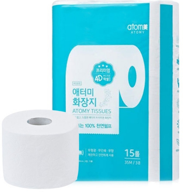 애터미 화장지, 1개, 15개입