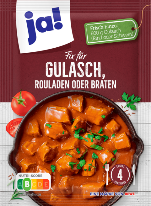 야! ja! 굴라쉬 소스, 1개, 40g