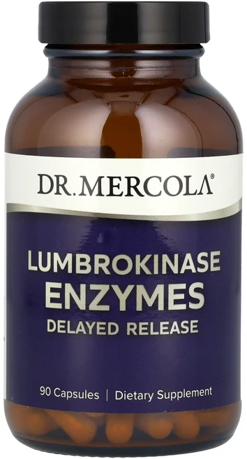 새해 첫좋은선물 Dr. Mercola 룸브로키나제 효소 캡슐 90정 제대로 할인합니다, Dr Mercola 룸브로키나제 효소 캡슐 90정, 1개 - 쿠팡