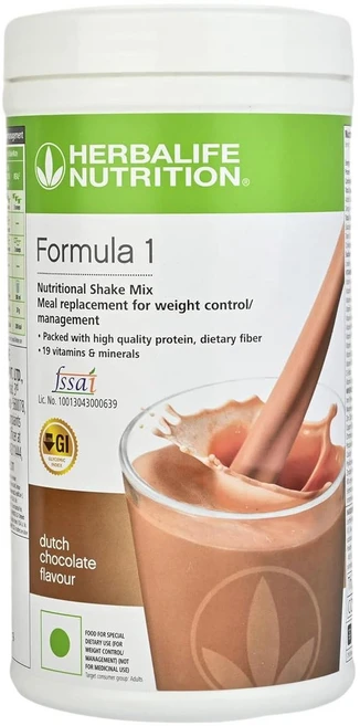 Herbalife Nutrition Formula 1 Shake for Weight Loss 500 g (Dutch Chocolate), 1개, 500g - 쿠팡