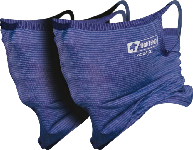 쿨 귀걸이 멀티스카프 (2개입), 블루