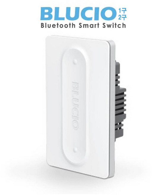 부르시오 2구 IOT 스위치 핸드폰 ON/OFF 타이머등록 수동/자동제어, 1개