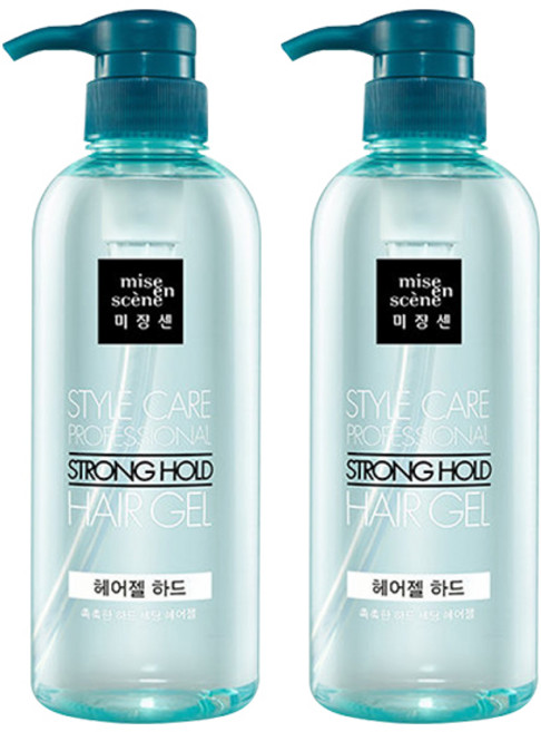 3위 - 미쟝센 스타일케어 프로페셔널 헤어젤 하드, 500ml, 2개
