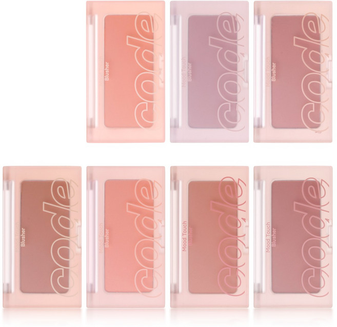 코드글로컬러 N 무드 터치 블러셔, 썬셋 살구, 1개