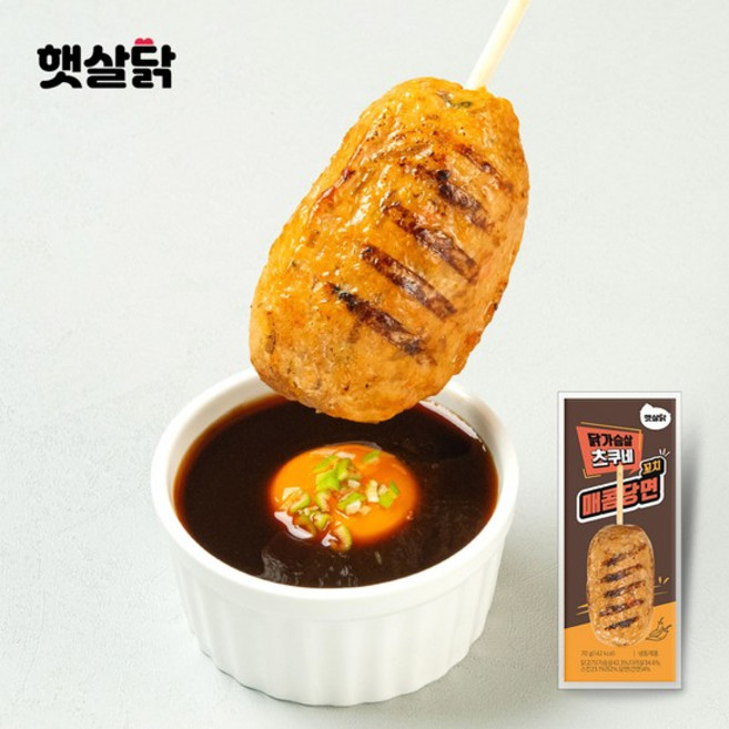 닭가슴살 츠쿠네 꼬치 매콤당면 (70gX1팩), 1개, 70g