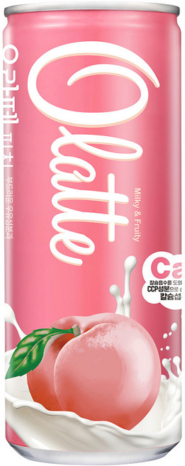 동아오츠카 오라떼 피치 캔, 240ml, 30개