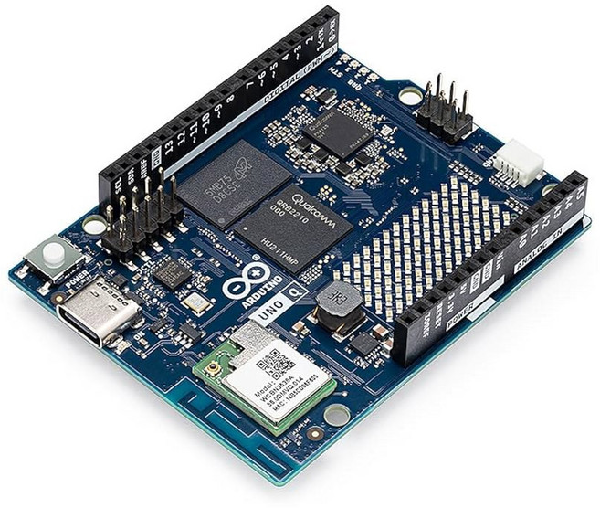 Arduino UNO Q 2GB RAM [ABX00162] - 하이브리드 보드 퀄컴 드래곤윙 QRB2210 마이크로프로세서 (MPU) 및 STM32U585 마이크로 컨트롤러(MC
