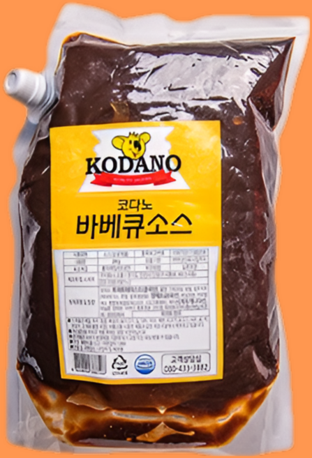 코다노 바베큐소스 2kg 5개
