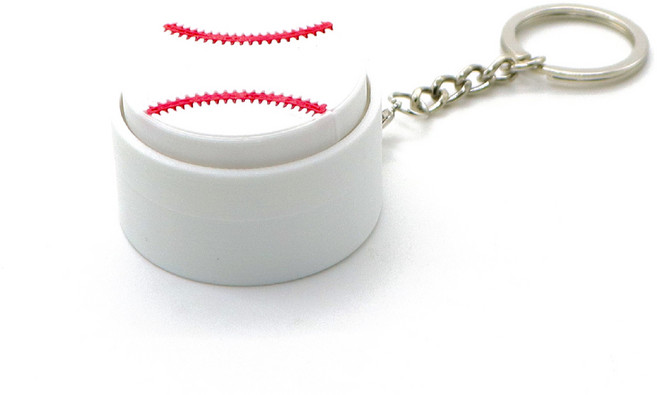 키캡 키링 딸깍이 클릭커 ASMR 스트레스해소 오피스토이 피젯토이, 1개, 야구공