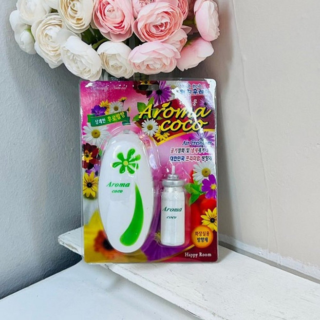 플로럴향 방향제 터치등 실내 차량용 디퓨저 무드등 향기, 1개, 상세페이지 참조, 12ml