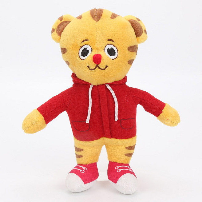 20cm Daniel Tiger's neurhood 동물 봉제 인형 Daniel Tiger 플러시 인형 아기 부드러운 장난감, 20cm tiger, 1개
