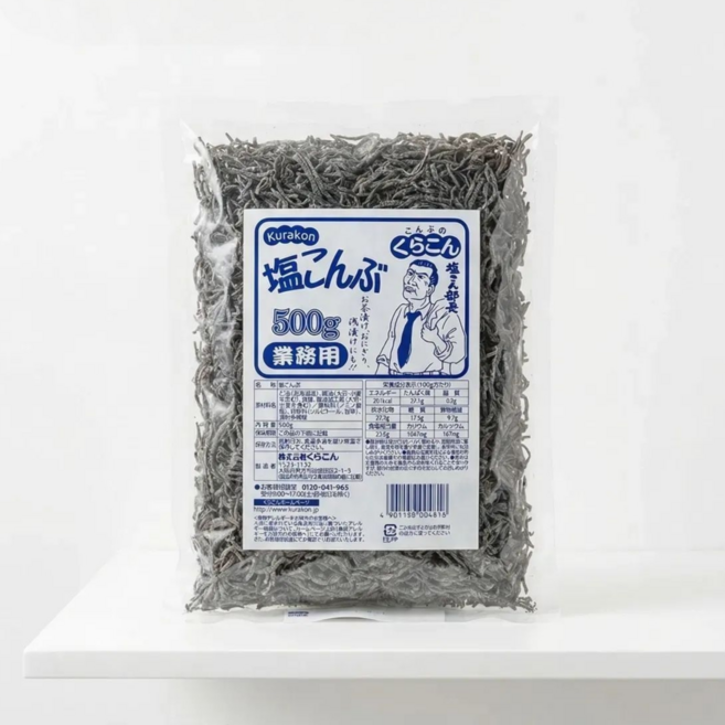 쿠라콘 시오콘부 500g - 업소용 시오콘부 대용량 염장다시마, 1개