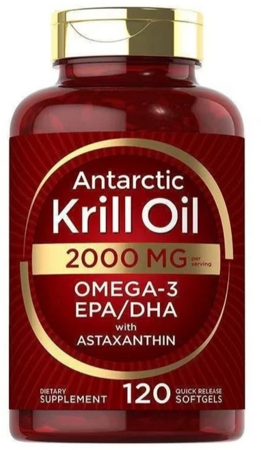 칼라일 크릴오일 2000mg 오메가3 180mg 120소프트젤 아스타잔틴, 1개, 60회분 - 쿠팡