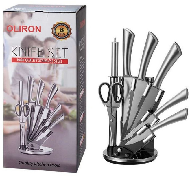 미츠키 칼세트 프리미엄 주방 스텐 칼 도마 세트, 가성비세트, 1개