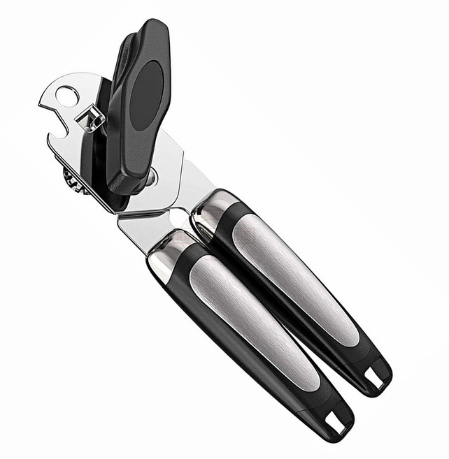 캔따개 통조림 스테인리스 업소용 멀티 캔오프너 가정용, 1개, 블랙
