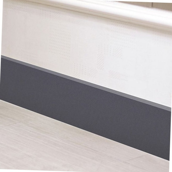 단색 몰딩 시트지 딥그레이 8cm 폭 인테리어 필름 셀프인테리어 진회색시트지 걸레받이시트지