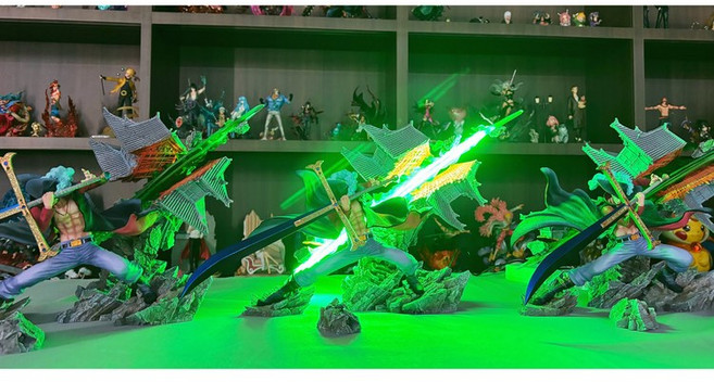 원피스 칠무해 미호크 피규어 맞춤 제작 해적단 캐릭터 굿즈, 단일 플랫폼 보충 버전 100, 후베이 착불 배송비, 1개