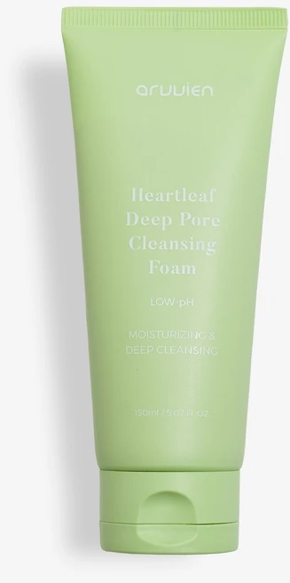 아르비엔 비건 어성초 딥 포어 약산성 클렌징폼, 2개, 150ml - 쿠팡