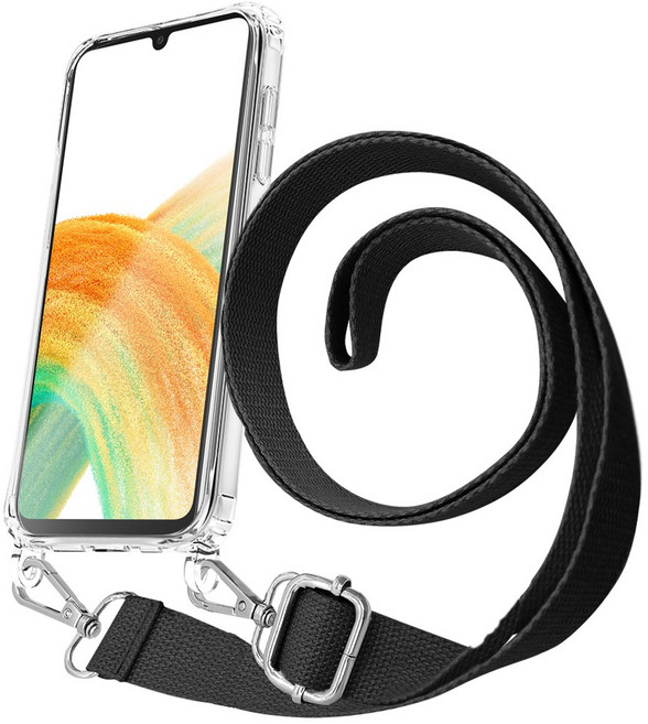 더조은셀러 세이프링 면소재 크로스 목걸이 케이스