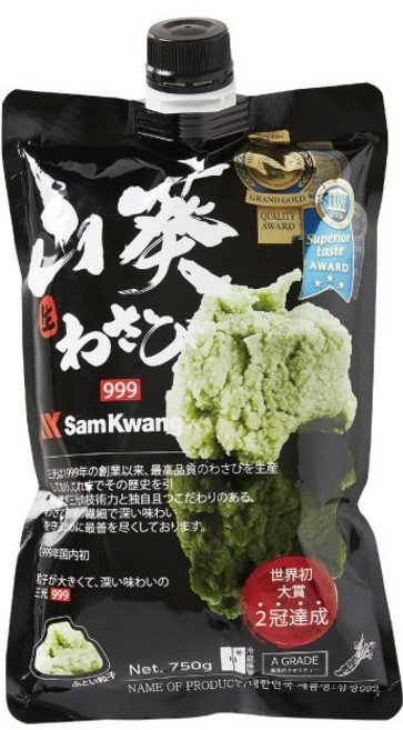 삼광 999 생와사비 고추냉이 750g 생와사비 업소용 가정용, 15개