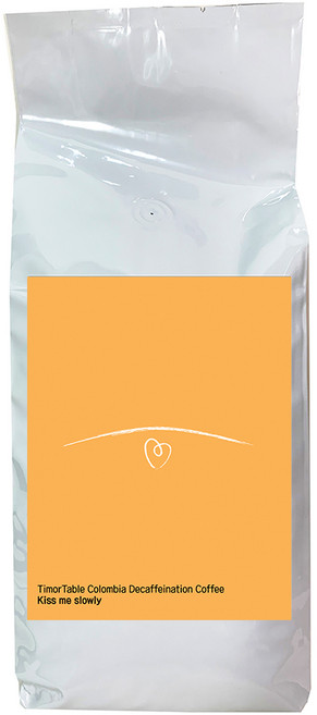 티모르테이블 디카페인 (Kiss Me Slowly) 콜롬비아 슈가케인 원두 커피, 500g, 홀빈, 1개