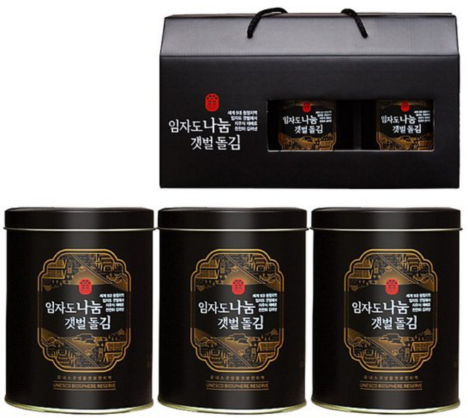 자연두레 임자도 나눔 갯벌김 세트 6호