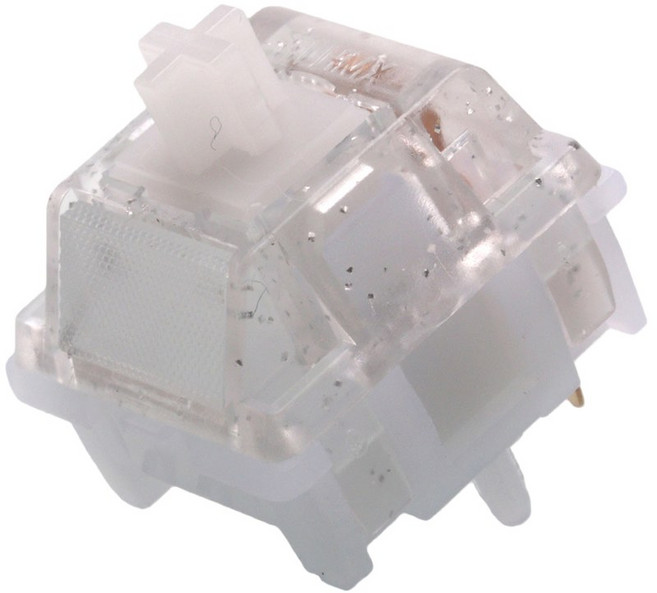 하이드라 촉각 MX 스위치 5핀 프리루브드 POM 스템 핫스왑 기계식 키보드용, 90PCS, 42G