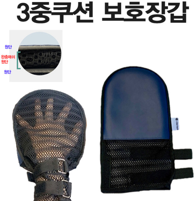 하이메디 고급 에어프렌 치매 억제 장갑, 1개