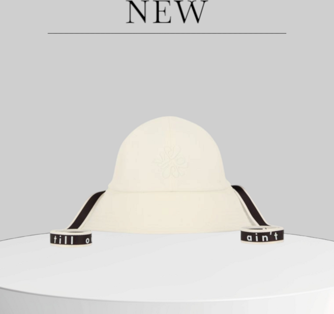 볼빅 여성 뒷트임 햇 (25년상품) VLAPP204 OW