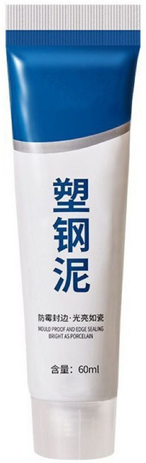 中科衛仕 塑鋼泥 填縫膠 密封防水, 1個, 塑鋼泥,60ml,+,尖嘴