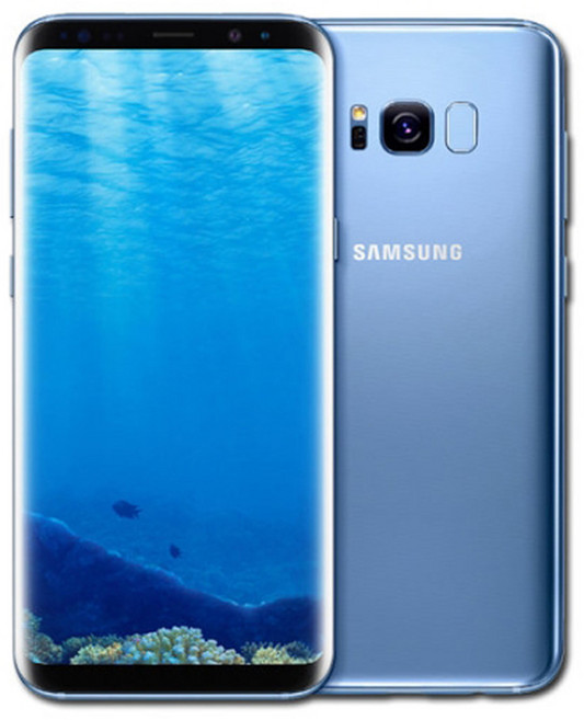 삼성 갤럭시 S8 S8플러스 중고폰 공기계 리퍼폰, 특S등급, 코랄블루, 갤럭시S8(G950N)