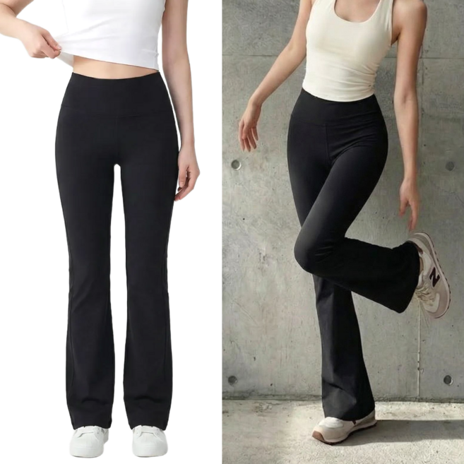 아트스킨 여성 요가바지 필라테스바지 하이웨스트 부츠컷 레깅스