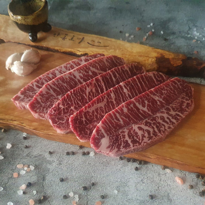 내가진짜한우다(냉장) 한우1++등급 부채살 400g / 구이용 불고기 국거리 장조림 특수부위 [산들정], 1개