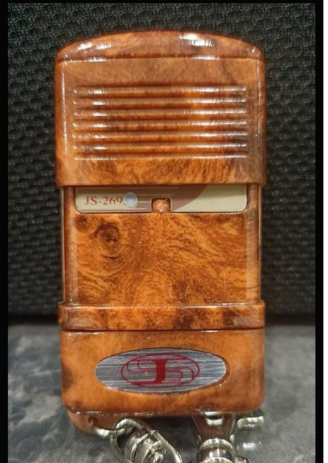 吉盛 JS-269 指撥型鐵捲門遙控器 木紋設計 CCAI12LP2100T2 認證, 1個, Js-269 遙控器