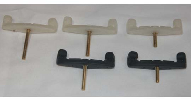 비바 어깨받침 다리/ 개당, 소자 15mm화이트, 1개