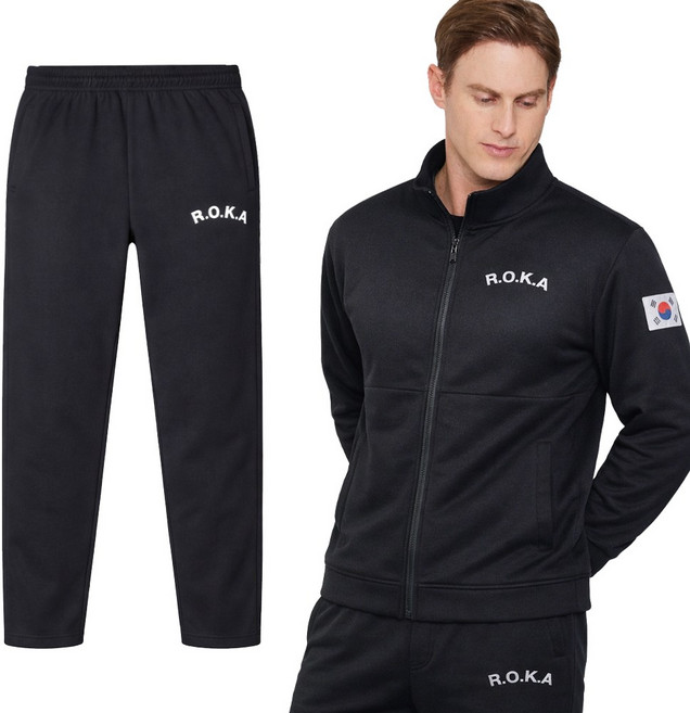 ROCA 로카 코리아 봄 가을 시즌 남성 상하의 세트 남성 자켓 트레이닝 바지 운동복 등산복 스타일필드 F121