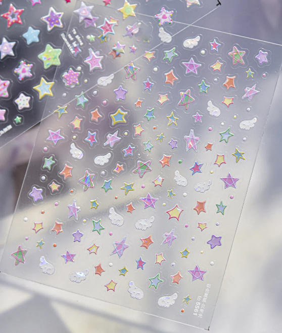 토모니스티커 196번(우주스타)-js, 1세트, 토모니196번