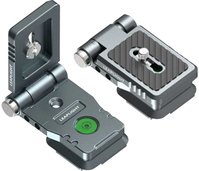 주닉스 ZNS-QF2 접이식 퀵 릴리스 플레이트 L자형 수평 수직 전환 플레이트, 1개