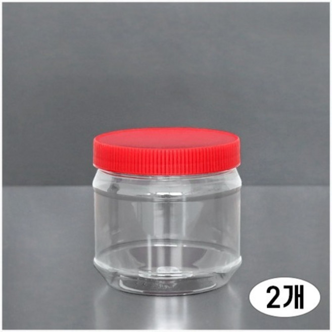 페트저장용기 800g 광구 술통 매실청 담금주, 2개
